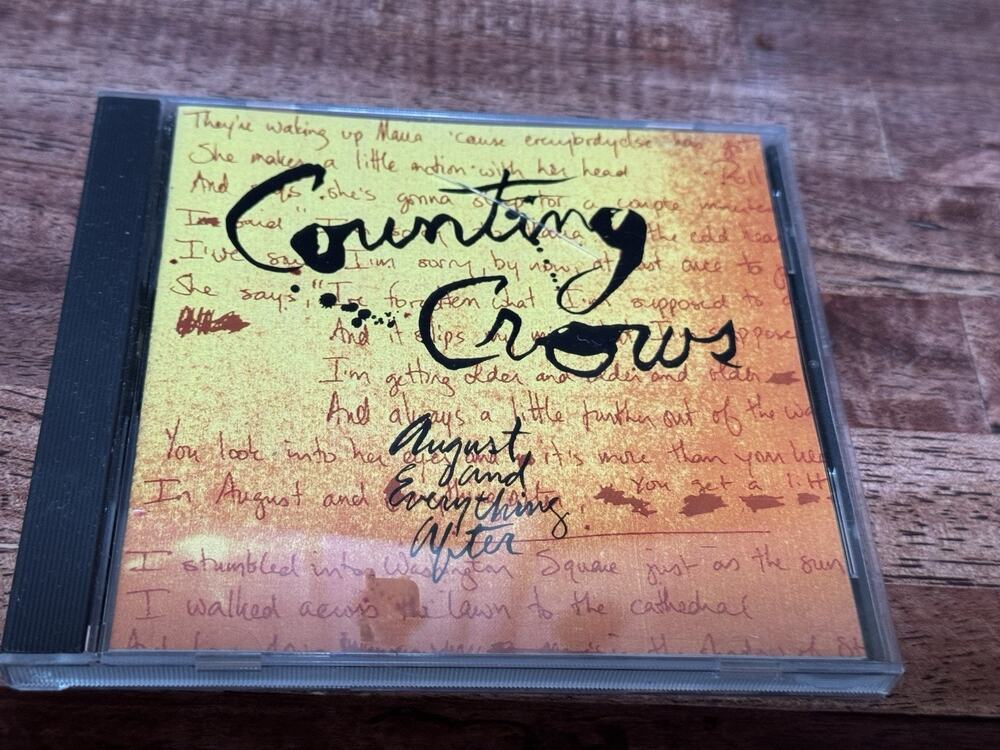 VTG August & Everything after by Counting Crows (CD, 1993)